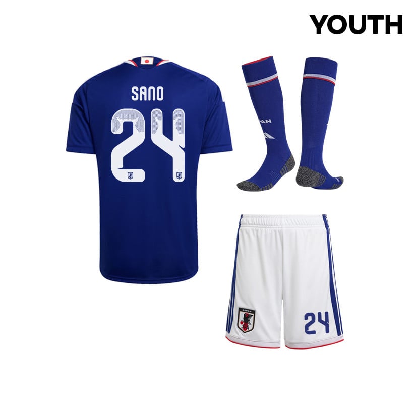 Kaishu Sano 24 Japan 2026 YOUTH Home Kit Set – Blue/White