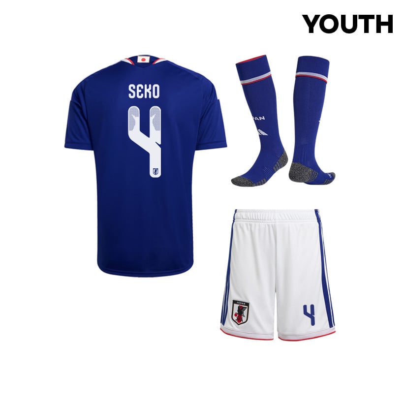 Ayumu Seko 4 Japan 2026 YOUTH Home Kit Set – Blue/White