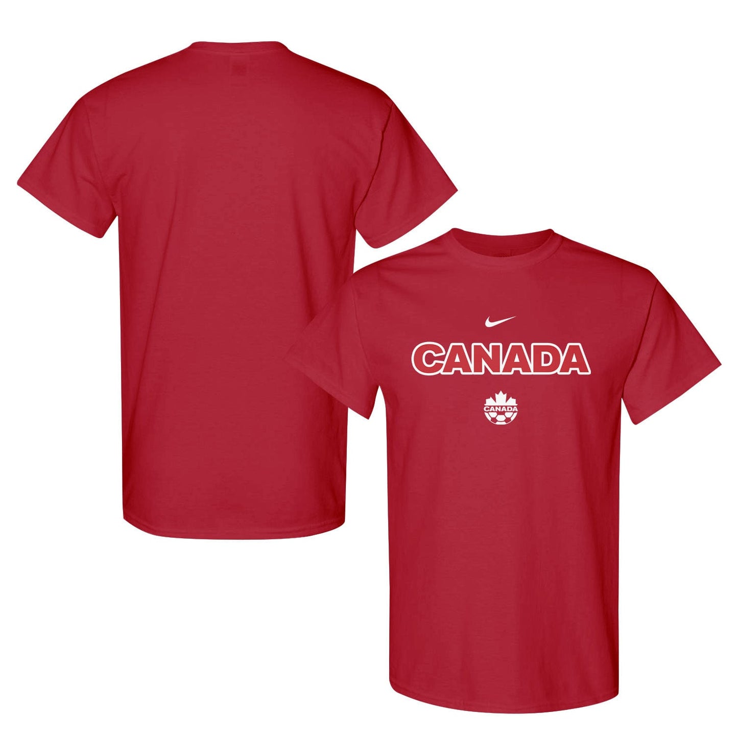 Canada National Team Inspired T-Shirt – World Cup 2026 Football Fan Edition - Red