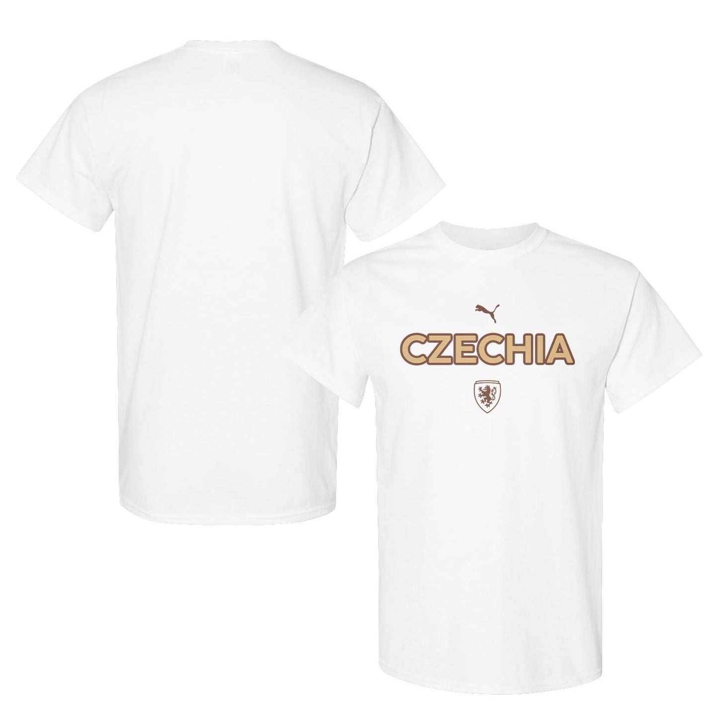 Czechia National Team Inspired T-Shirt – World Cup 2026 Fan Edition - White