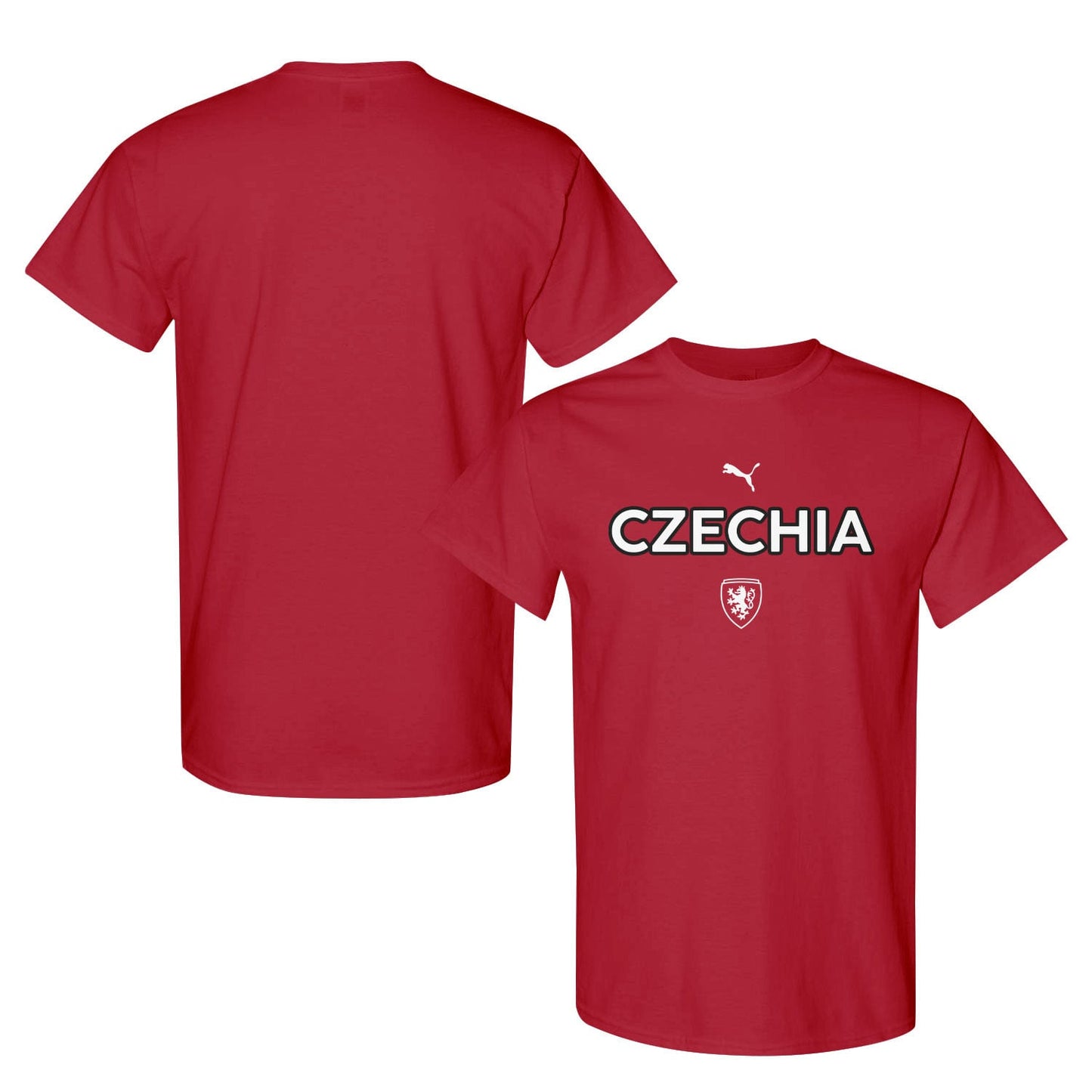 Czechia National Team Inspired T-Shirt – World Cup 2026 Fan Edition - Red