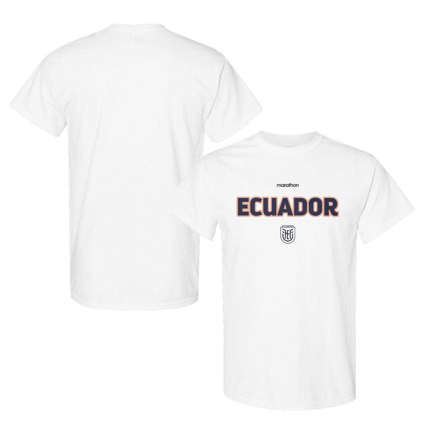 Ecuador National Team Inspired T-Shirt – World Cup 2026 Fan Edition - White