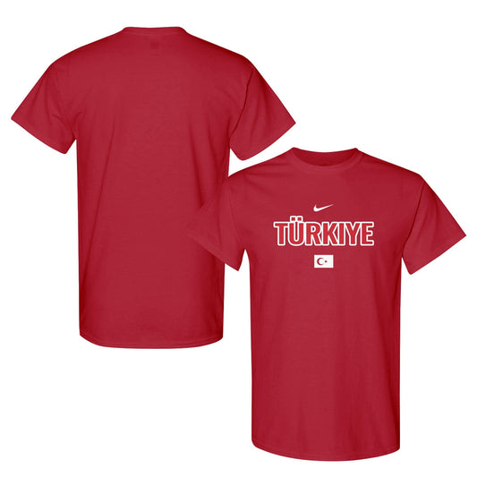 Türkiye National Team Inspired T-Shirt – World Cup 2026 Fan Edition - Red