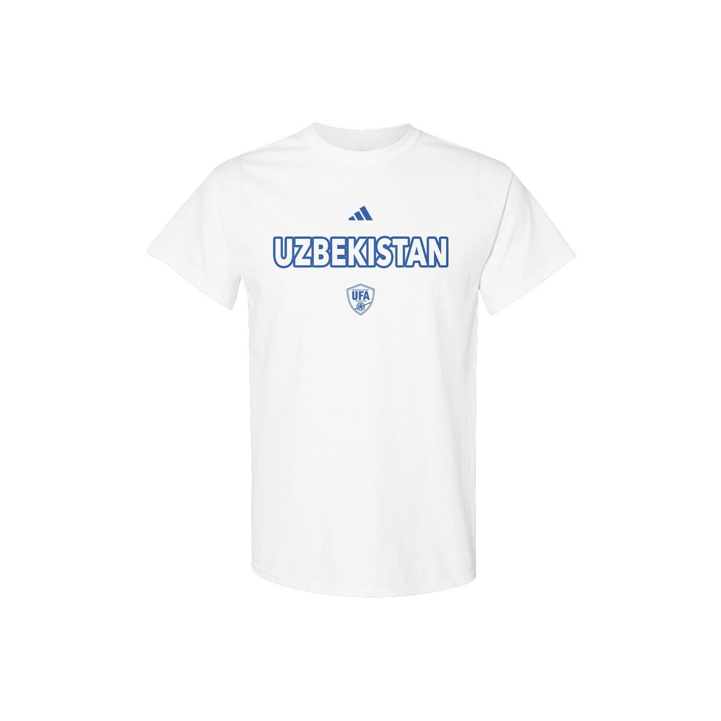 Uzbekistan National Team Inspired T-Shirt – World Cup 2026 Fan Edition - White
