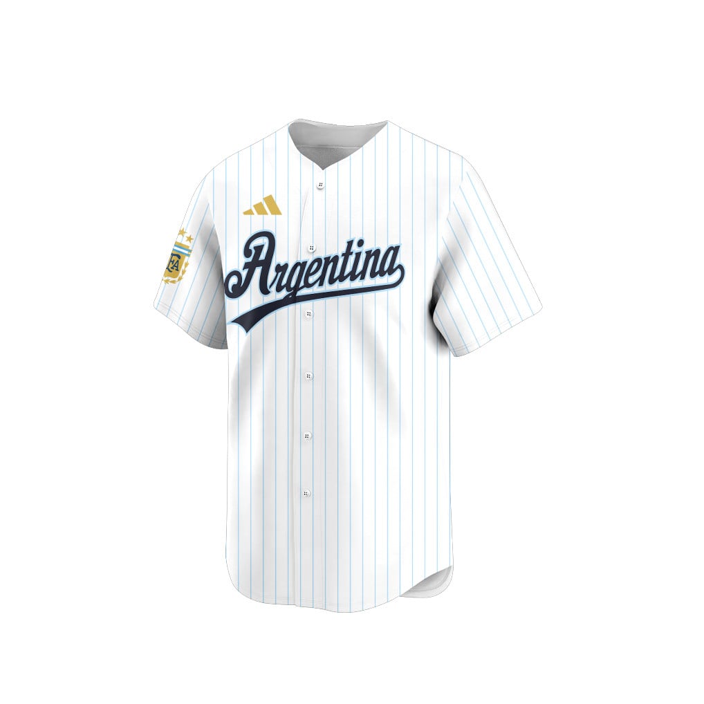 Argentina 2026 Inspired Retro Soccer Baseball Jersey – Full Print