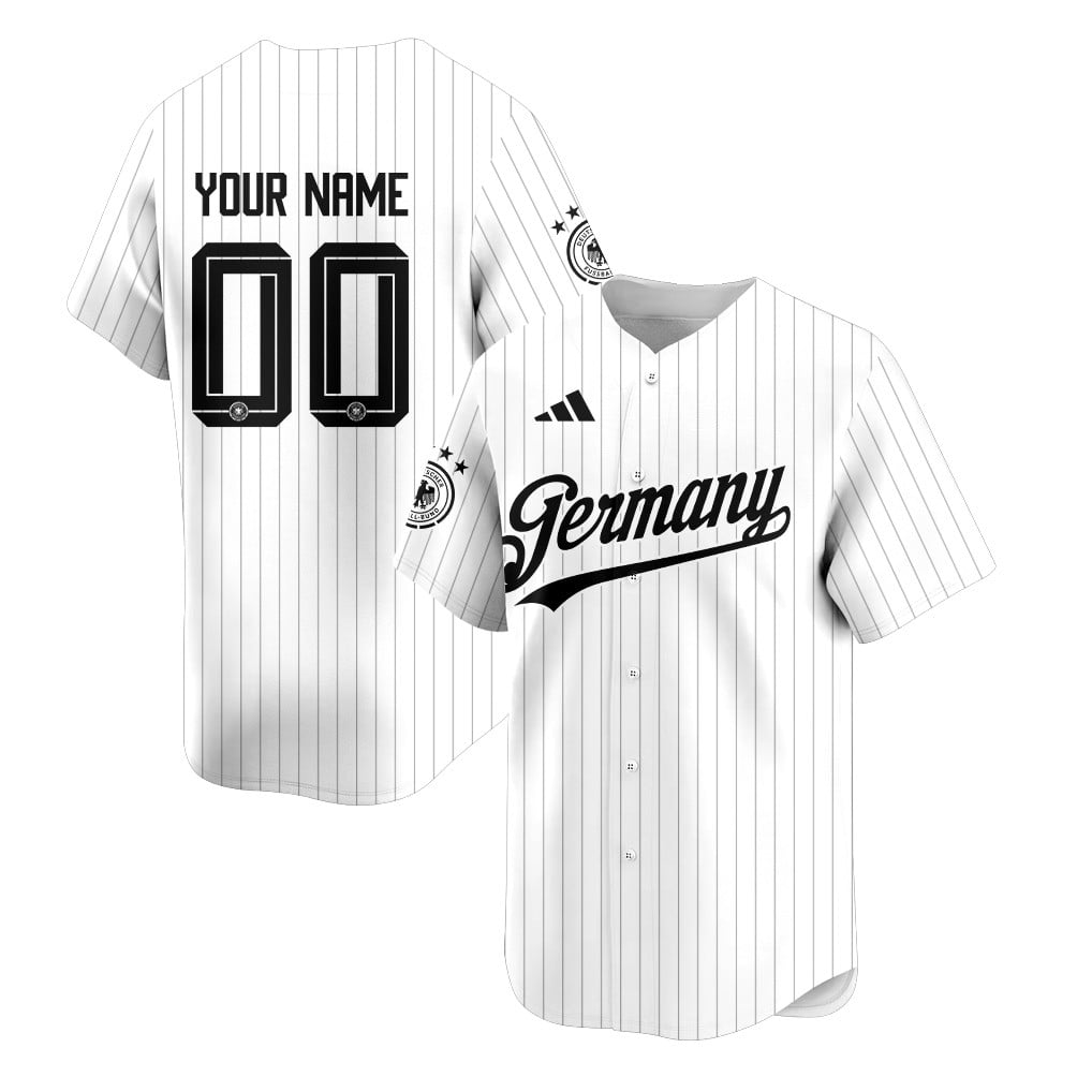 Germany 2026 Inspired Retro Soccer Baseball Jersey – Full Print