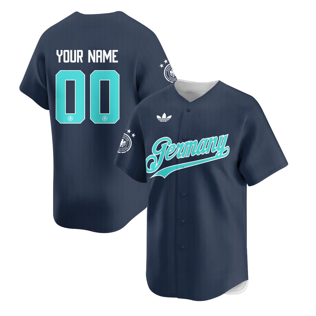 Germany 2026 Inspired Retro Soccer Baseball Jersey – Full Print