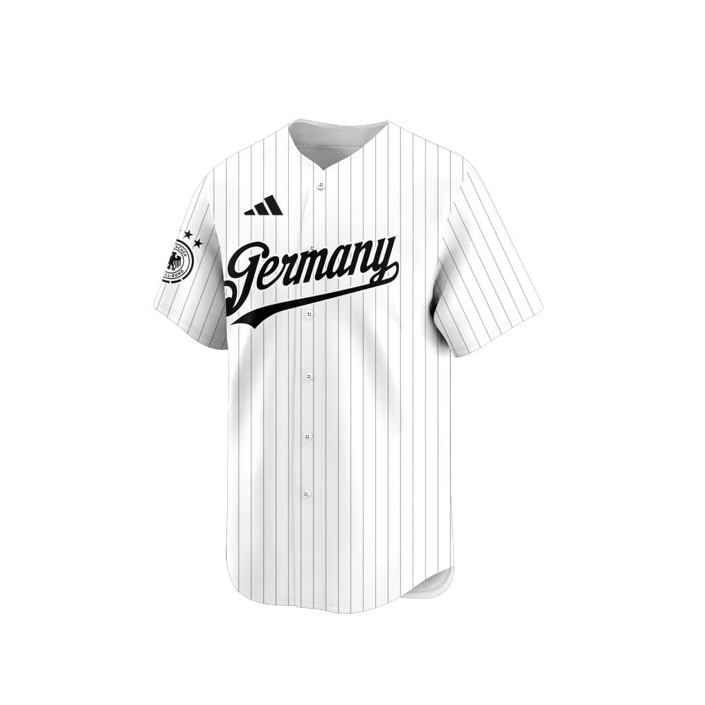 Germany 2026 Inspired Retro Soccer Baseball Jersey – Full Print