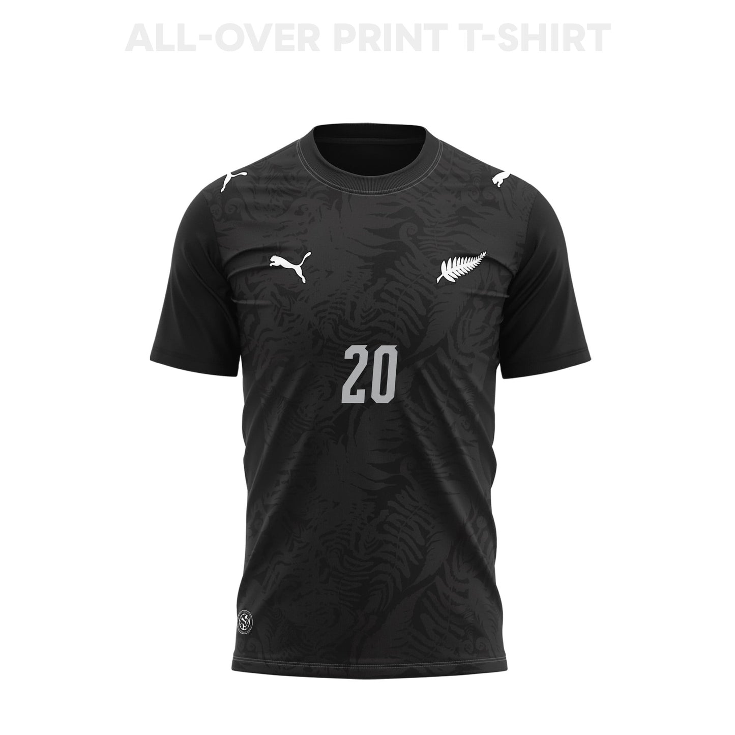 Callum McCowatt 20 New Zealand 2026 Home 3D T-Shirt Fully Printed – Unisex, Black