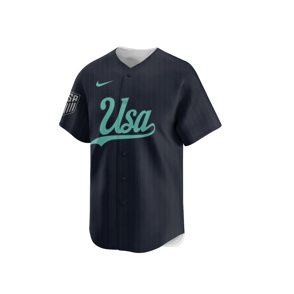 USA 2026 Inspired Retro Soccer Baseball Jersey – Full Print