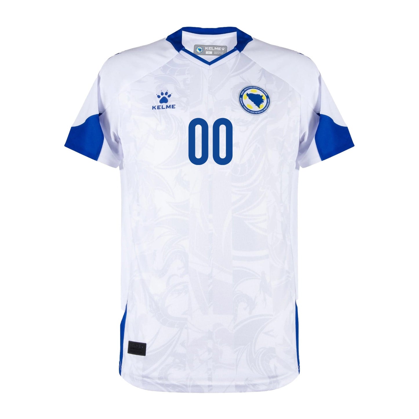 Bosnia and Herzegovina 2026 Away Jersey - Personalized - White, Men