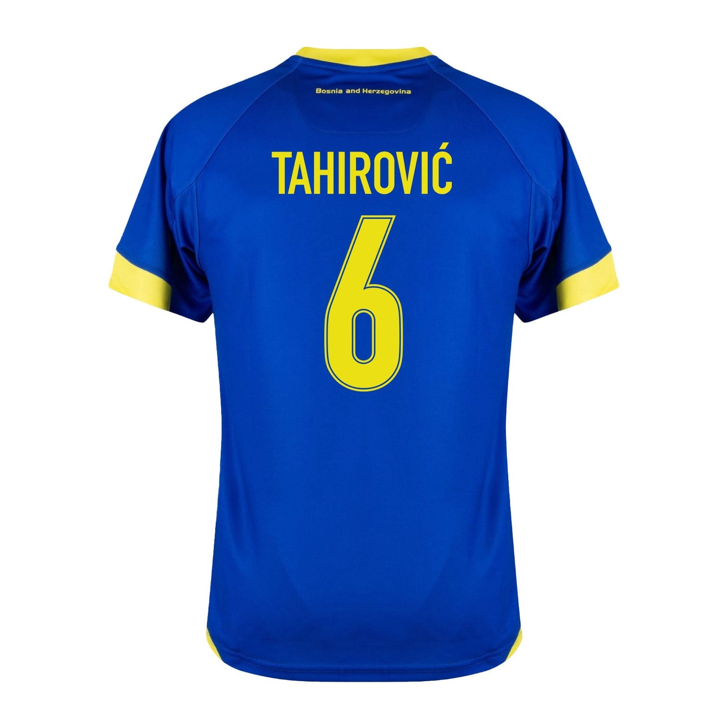 Benjamin Tahirović 6 Bosnia and Herzegovina 2026 Home Jersey - Blue, Men