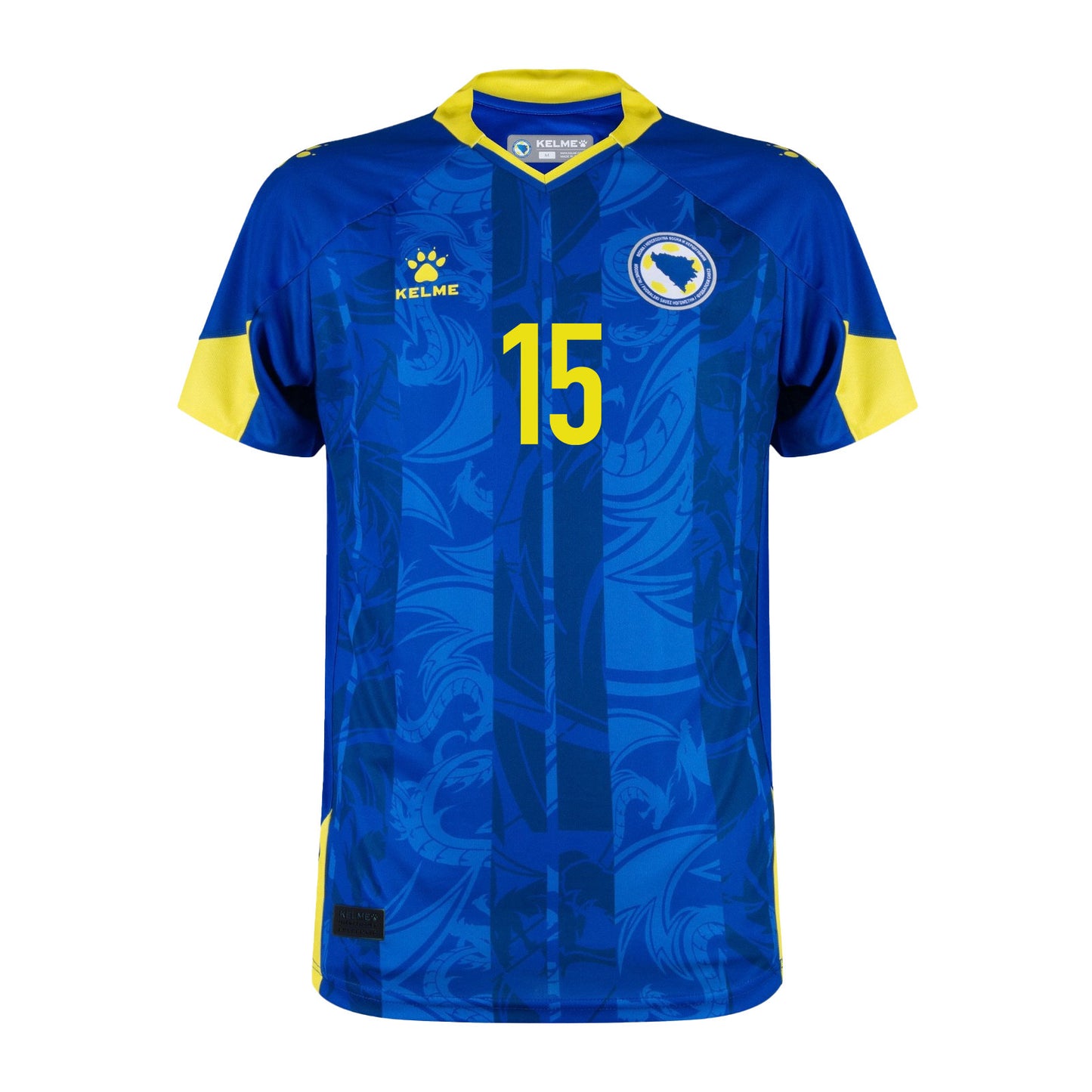 Amar Memić 15 Bosnia and Herzegovina 2026 Home Jersey - Blue, Men
