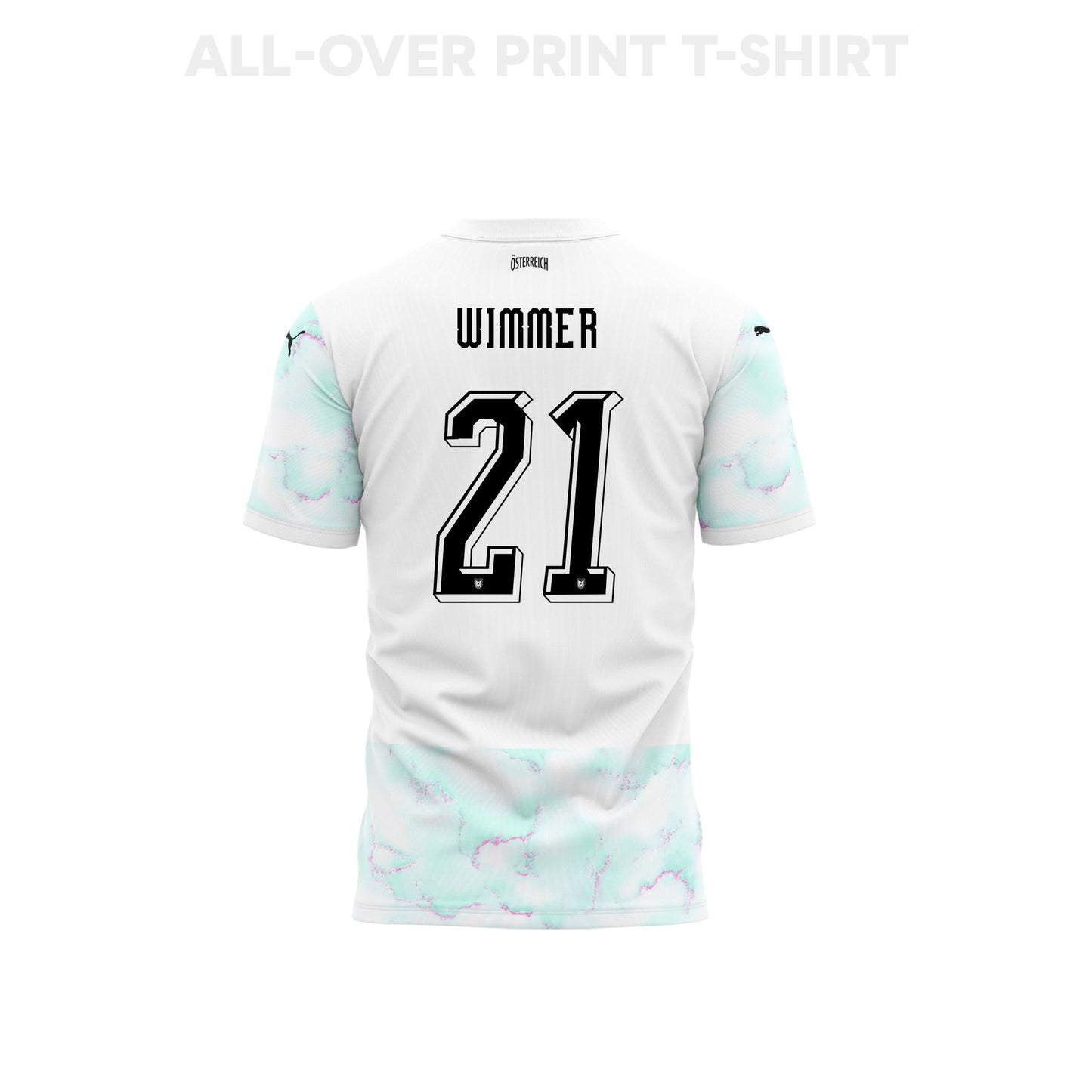 Patrick Wimmer 21 Youth Austria 2026 Away 3D T-shirt Fully Printed – White