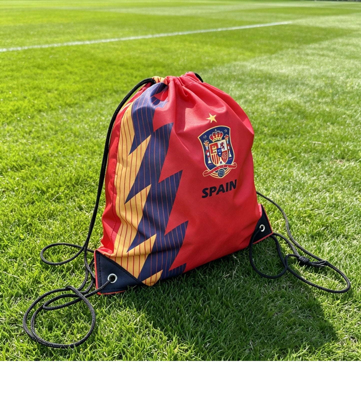 Spain Soccer Fan Drawstring Bag – World Cup 2026 Edition