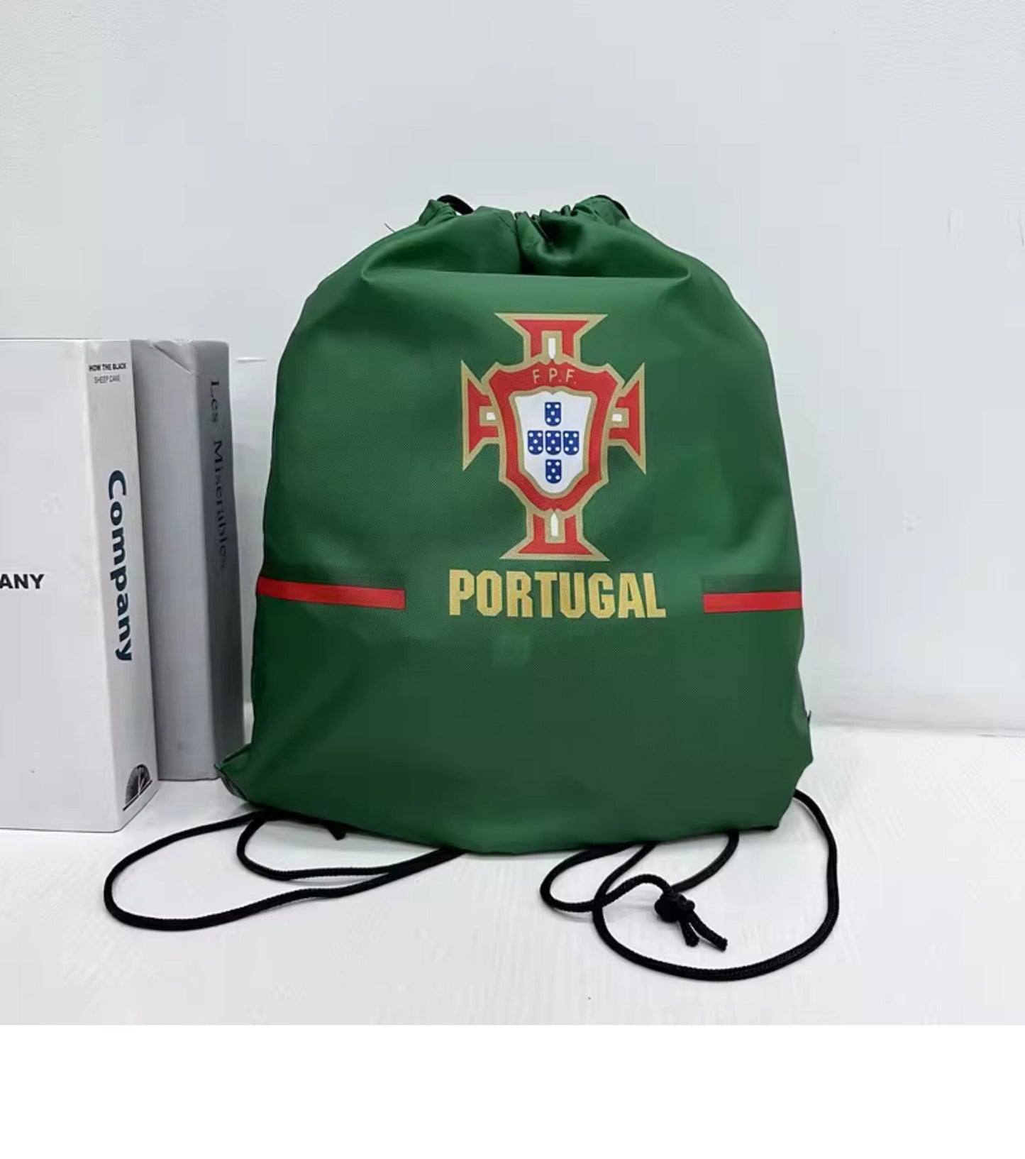 Portugal Soccer Fan Drawstring Bag – World Cup 2026 Edition - Green