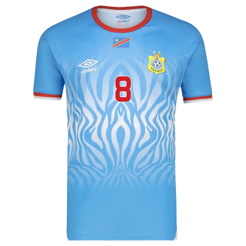 Samuel Moutoussamy 8 DR Congo 2026 Home Jersey - Blue, Men