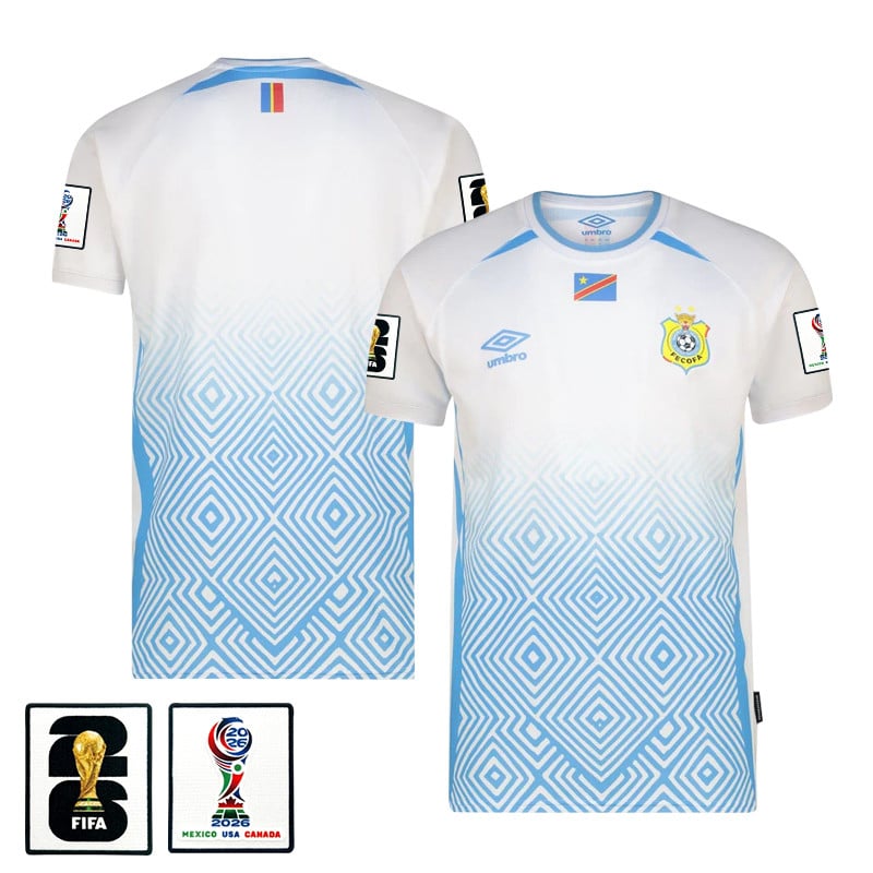 DR Congo 2026 Away Jersey - White, Men