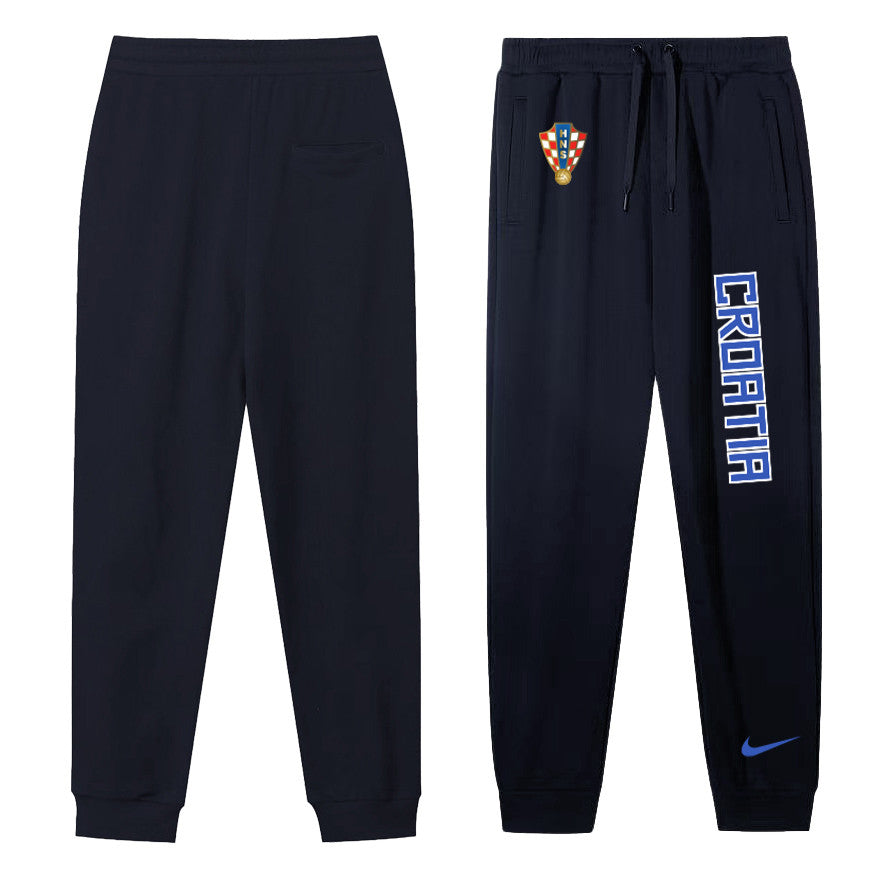 Croatia Soccer Joggers World Cup 2026 – Casual Fan Sweatpants