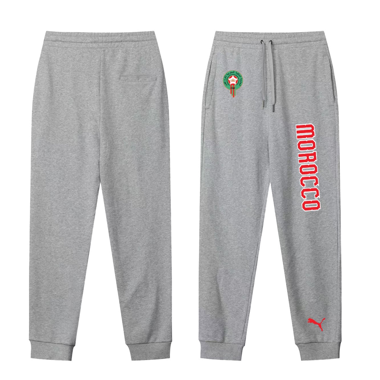Morocco Soccer Joggers World Cup 2026 – Casual Fan Sweatpants