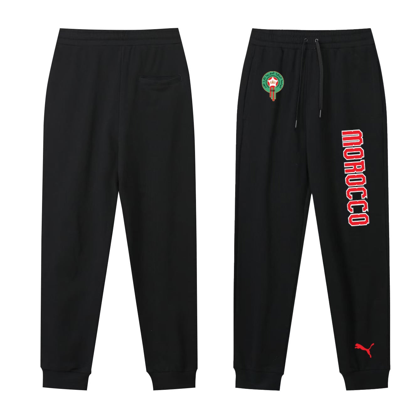 Morocco Soccer Joggers World Cup 2026 – Casual Fan Sweatpants
