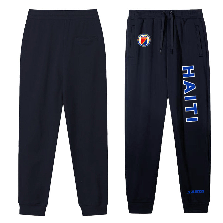 Haiti Soccer Joggers World Cup 2026 – Casual Fan Sweatpants