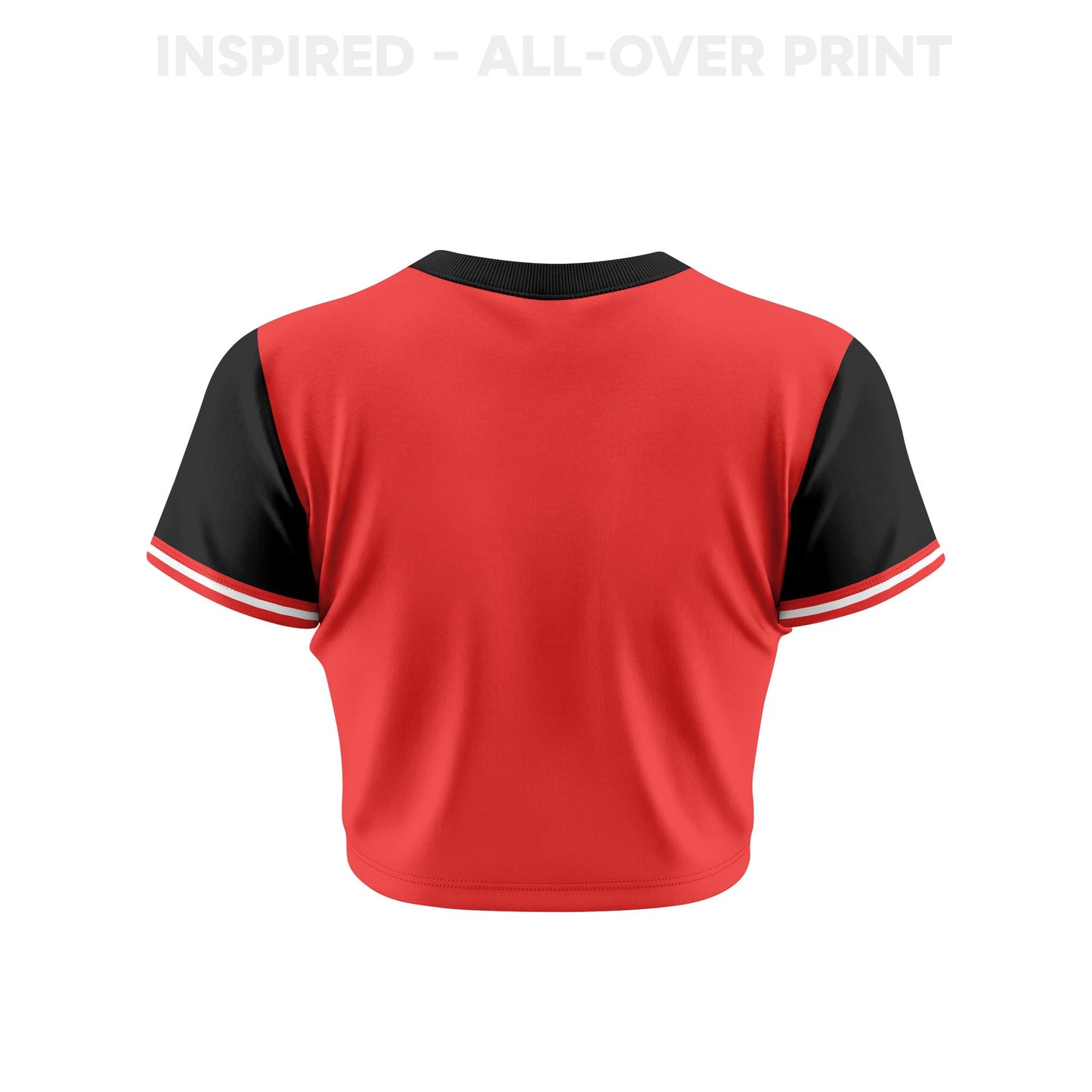 Austria 2026 Women's Home All-Over Print Cropped Jersey - Red