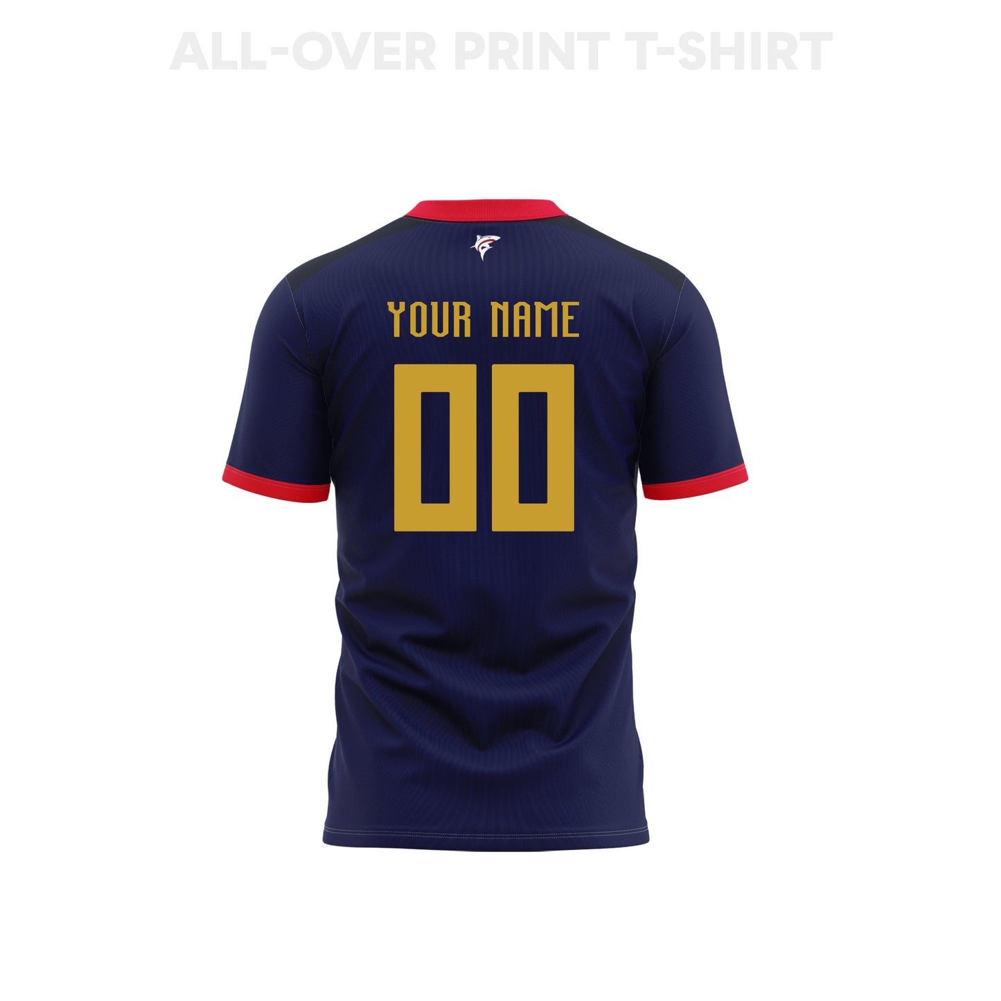 Cape Verde 2026 Personalized Home 3D T-Shirt Fully Printed – Unisex, Navy
