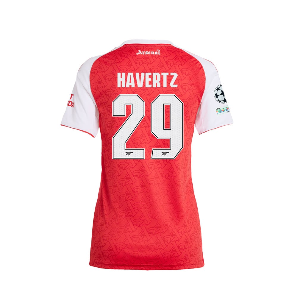 Kai Havertz 29 Arsenal 25/26 Final Match Details Edition Home Jersey - Women, Red