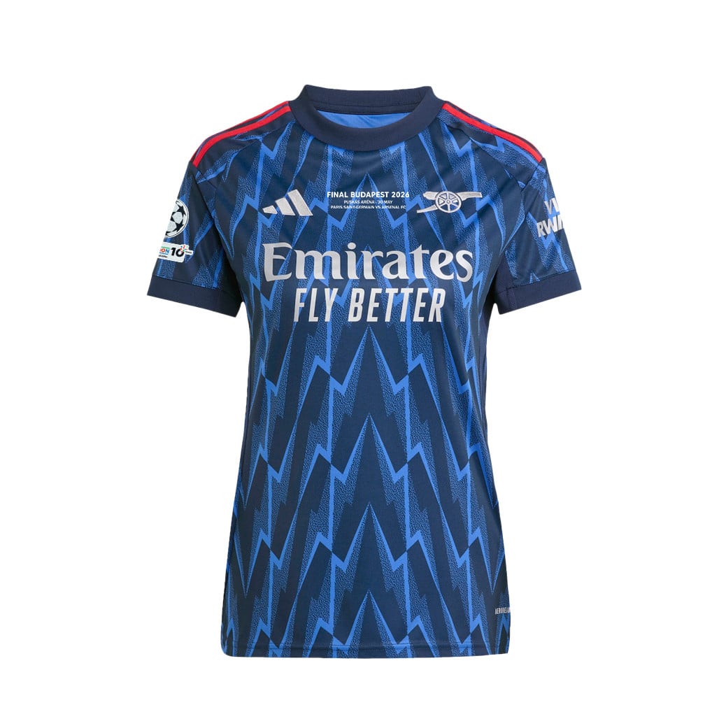 Leandro Trossard 19 Arsenal 25/26 Final Match Details Edition Away Jersey - Women, Navy