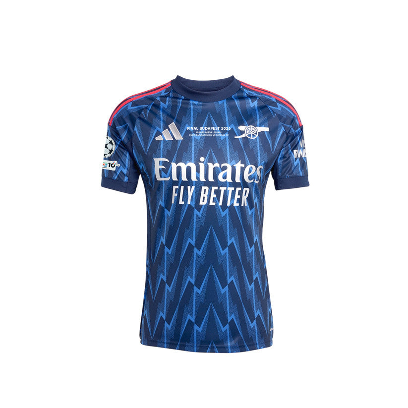 Bukayo Saka 7 Arsenal 25/26 Away Jersey – Final Match Details Edition, Navy