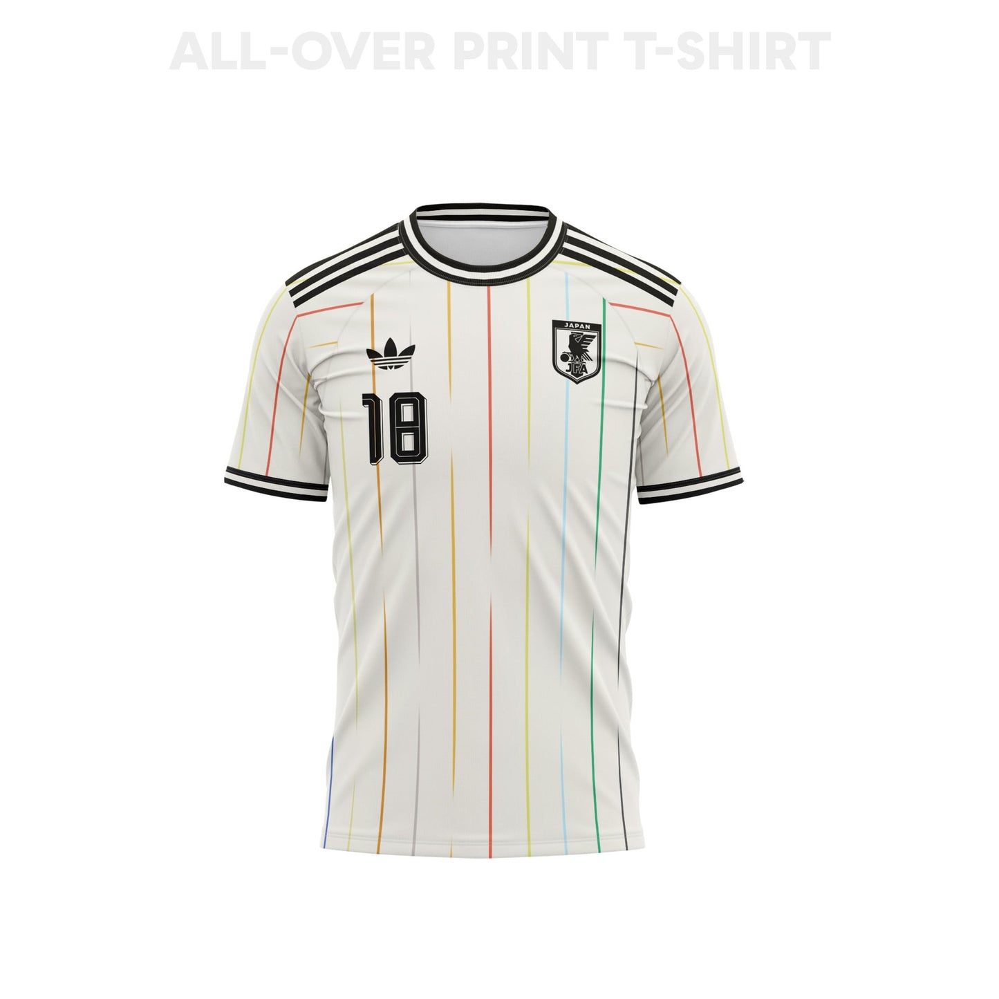 Ayase Ueda 18 Japan 2026 Youth Away 3D T-shirt Fully Printed – White