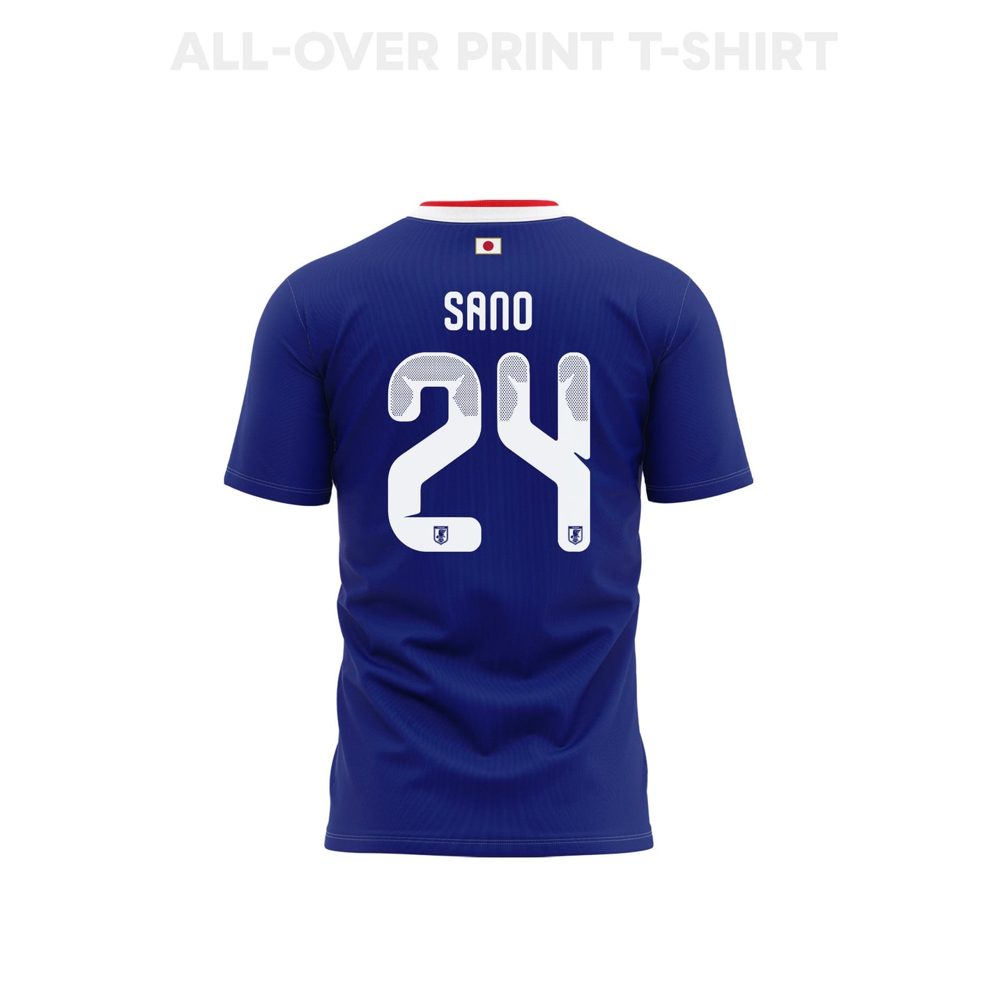 Kaishu Sano 24 Japan 2026 Youth Home 3D T-shirt Fully Printed – Blue