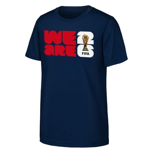 We Are' 26 Emblem World Cup 2026 T-Shirt Unisex - Navy
