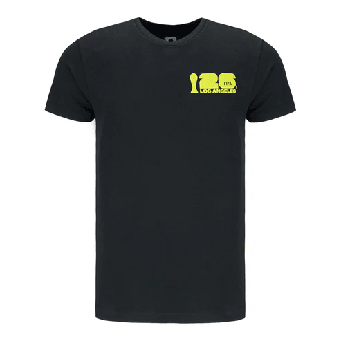 FIFA World Cup 2026 Los Angeles Poster Unisex T-Shirt - Black