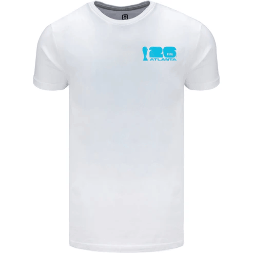 Atlanta Poster FIFA World Cup 2026 Unisex T-Shirt - White