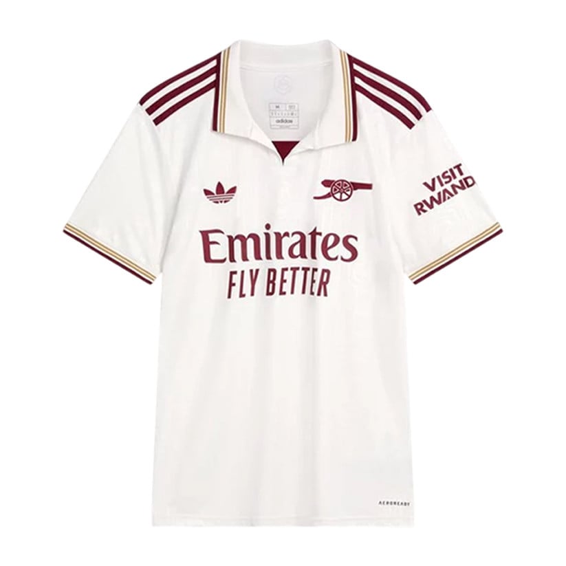 Leandro Trossard 19 Arsenal 25/26 Third Men Jersey - White