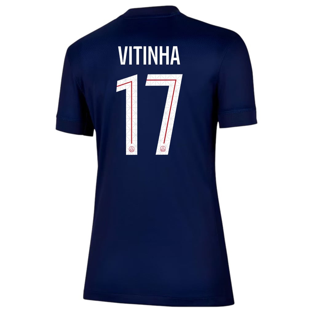 Vitinha 17 Paris Saint-Germain 25/26 Home Women Jersey - Navy