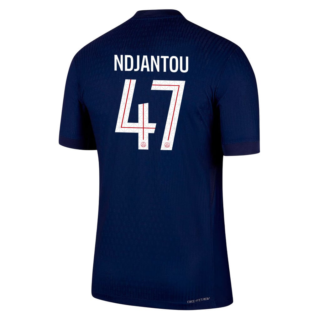 Quentin Ndjantou 47 Paris Saint-Germain 25/26 Home Men Jersey - Navy