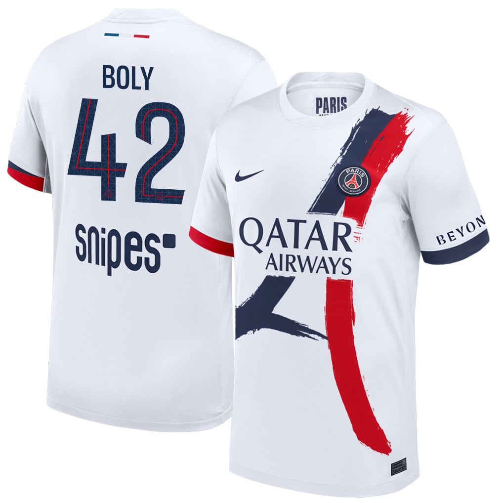 Willian Pacho 51 Paris Saint-Germain 25/26 Away Men Jersey - White