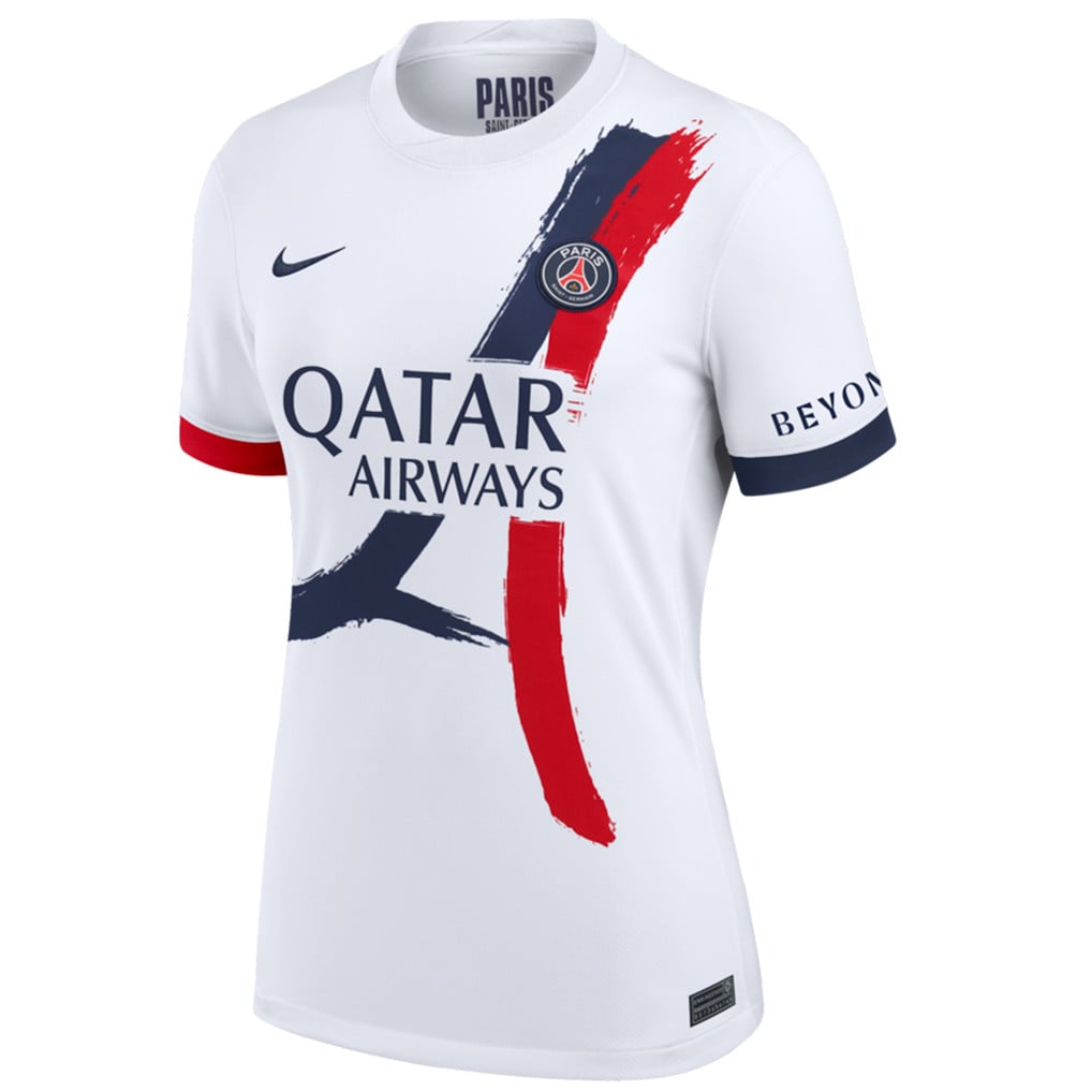 Lucas Beraldo 4 Paris Saint-Germain 25/26 Away Women Jersey - White