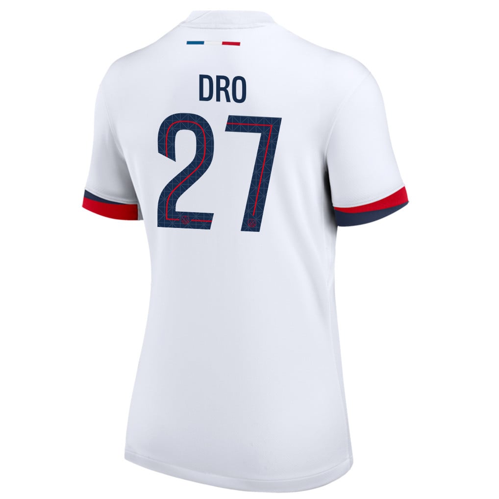 Dro Fernández 27 Paris Saint-Germain 25/26 Away Women Jersey - White