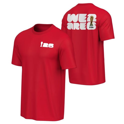 FIFA World Cup 2026 'We Are' 2026 Unisex T-Shirt - Red