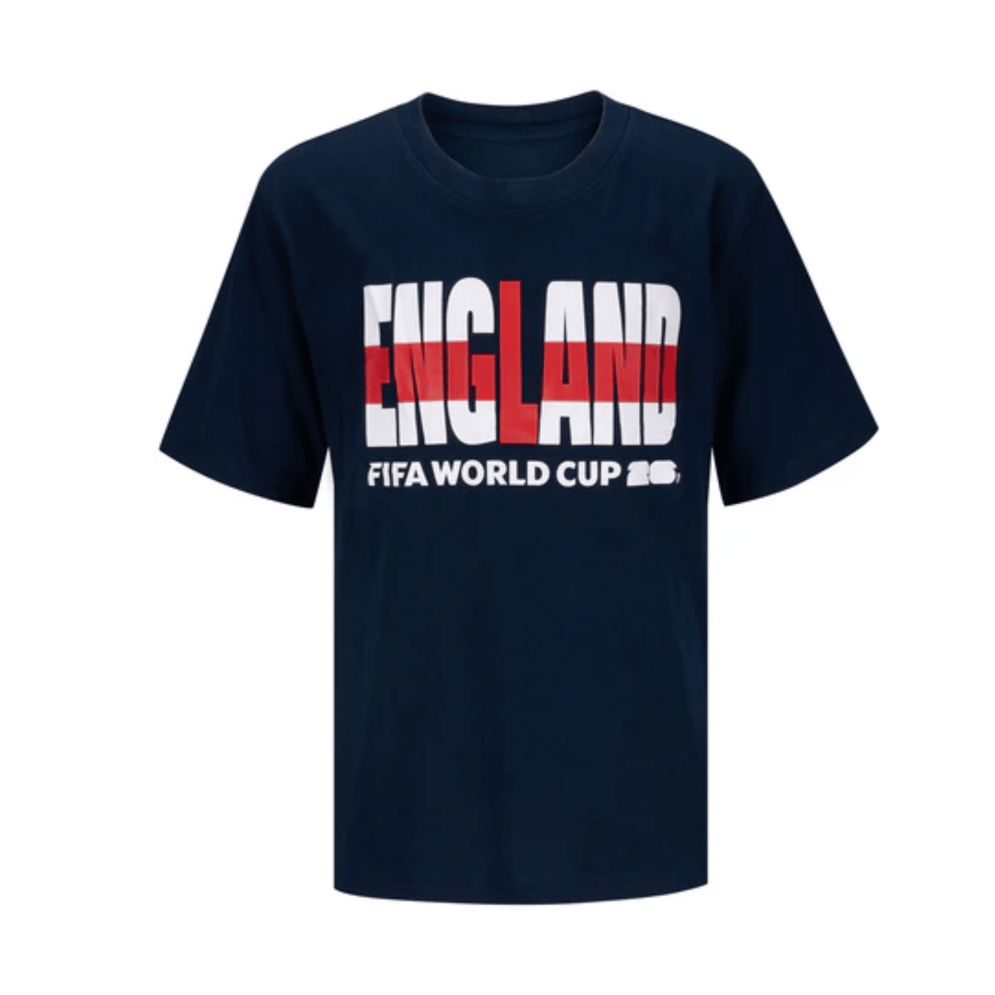 FIFA World Cup 2026 England Graphic Unisex T-Shirt - Navy