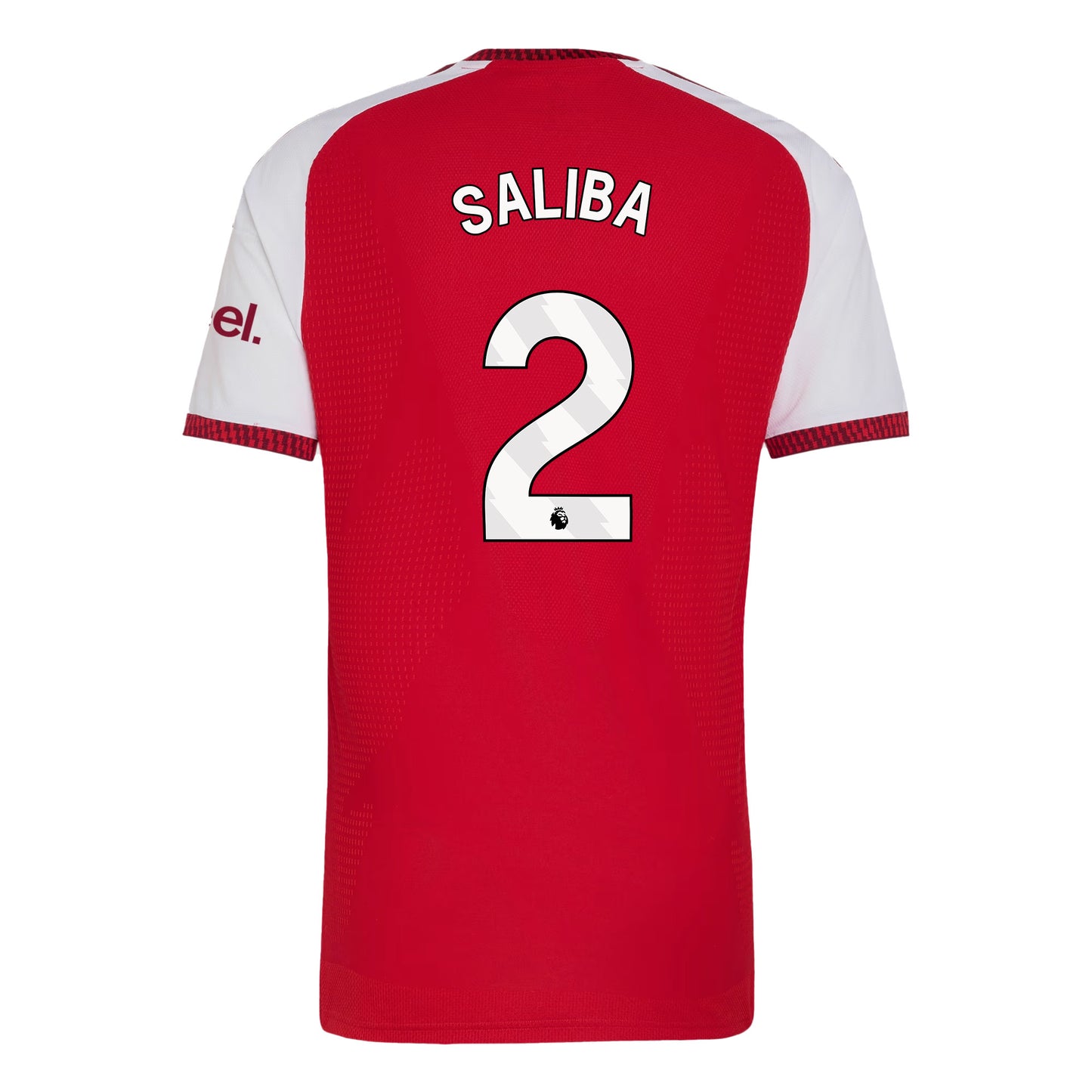 William Saliba 2 Arsenal 2026/27 Home Jersey - Men, Red