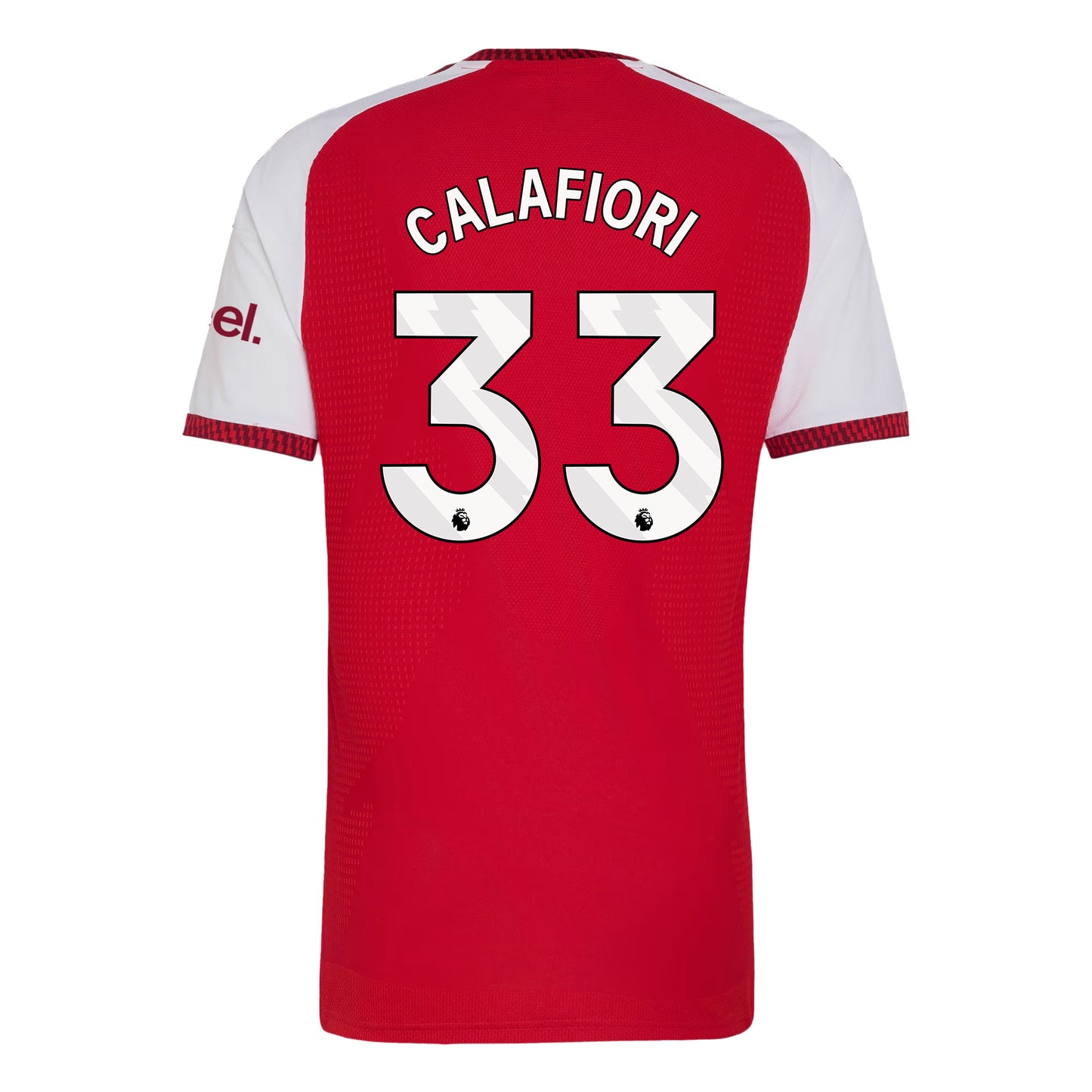 Riccardo Calafiori 33 Arsenal 2026/27 Home Jersey - Men, Red
