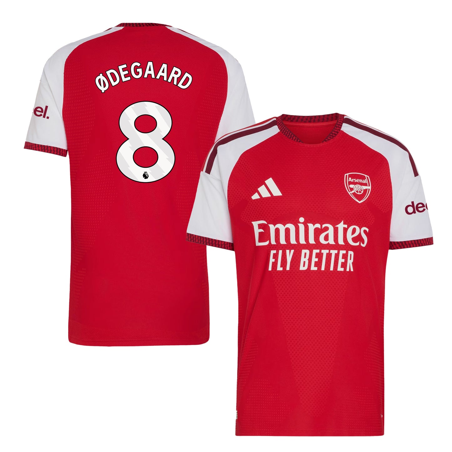 Martin Ødegaard 8 Arsenal 2026/27 Home Jersey - Men, Red