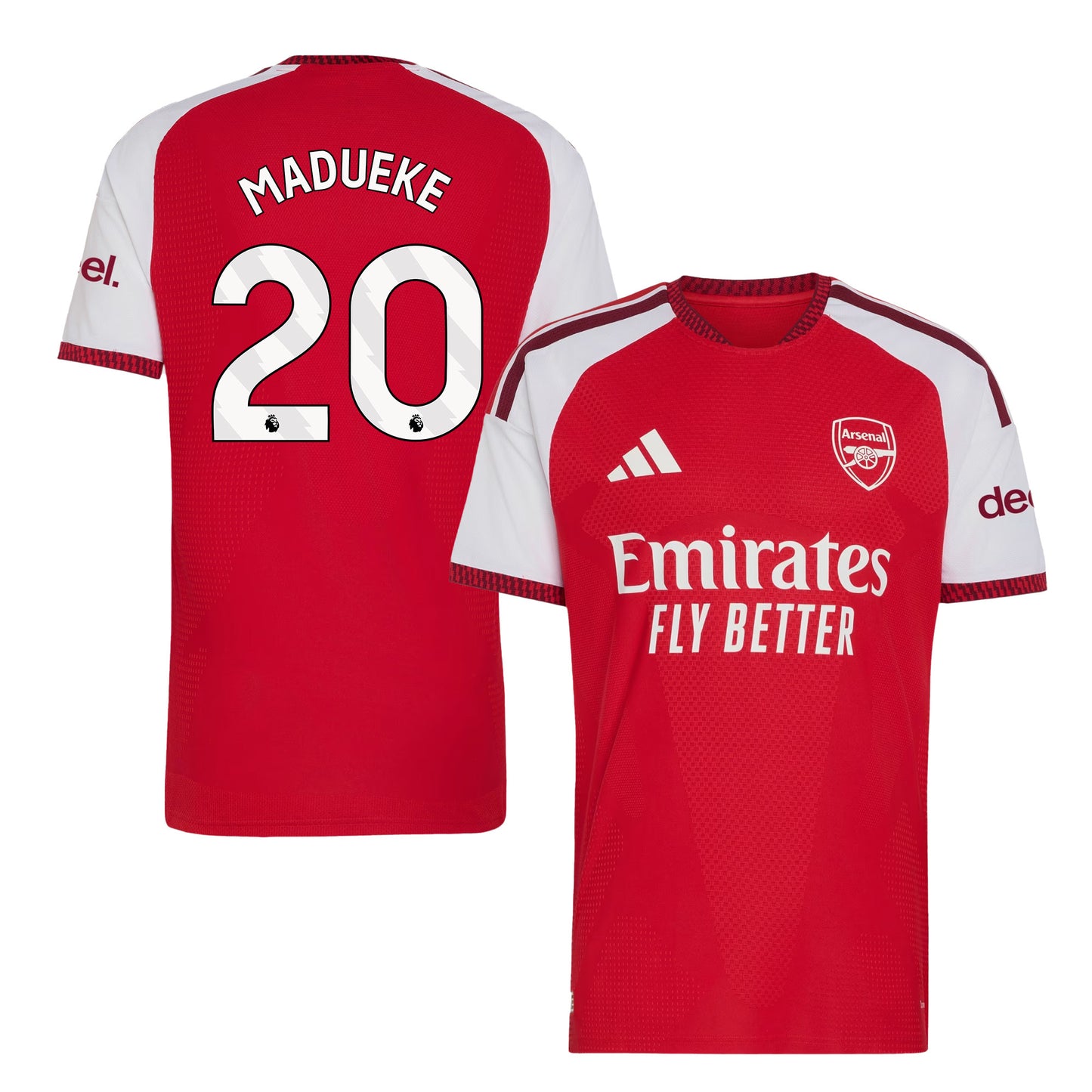 Noni Madueke 20 Arsenal 2026/27 Home Jersey - Men, Red