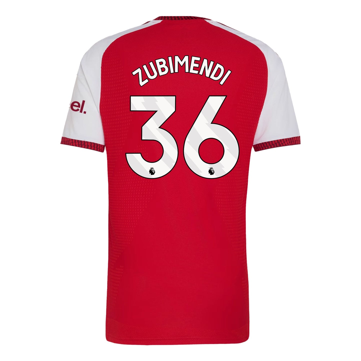 Martin Zubimendi 36 Arsenal 2026/27 Home Jersey - Men, Red