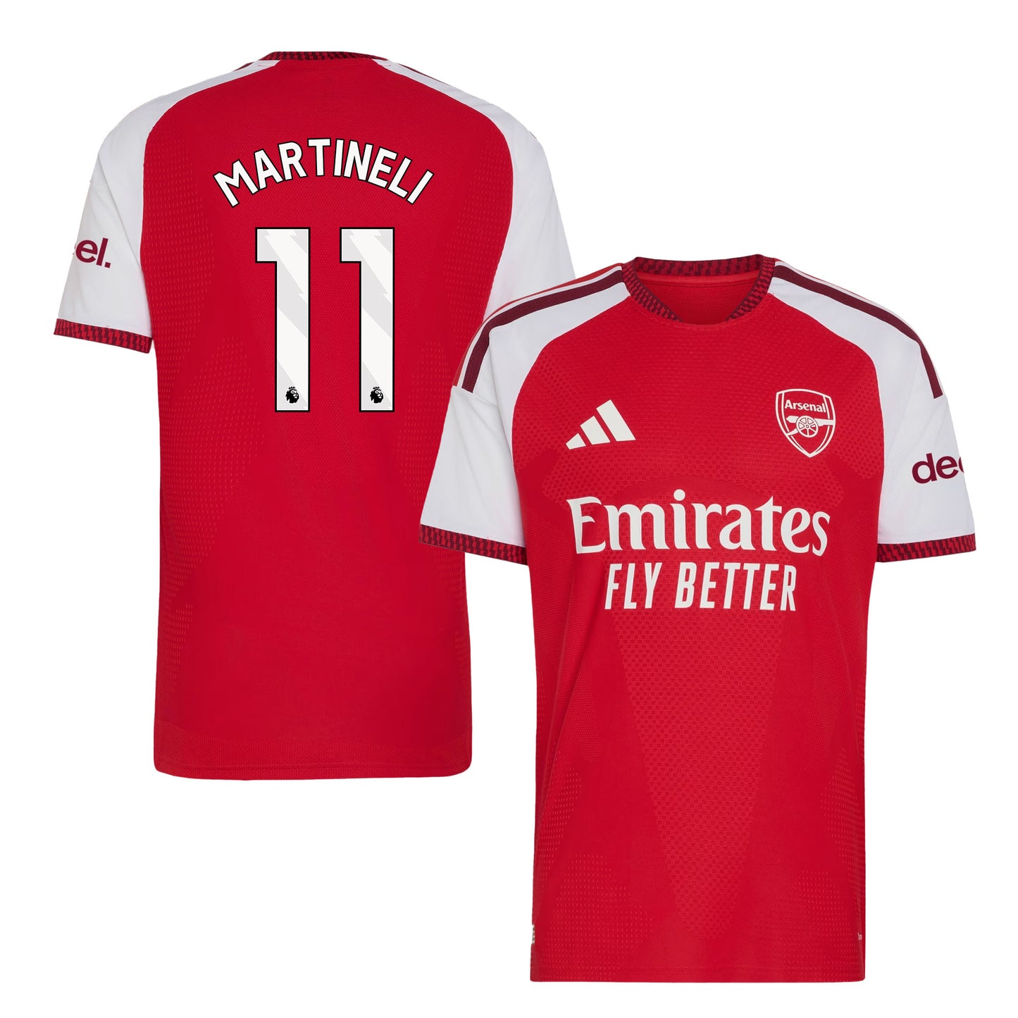 Gabriel Martinelli 11 Arsenal 2026/27 Home Jersey - Men, Red
